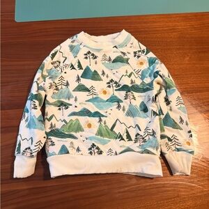 Little Sleepies Play Sweatshirt mountain